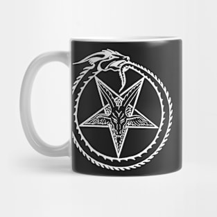 Serpent Pentagram Mug